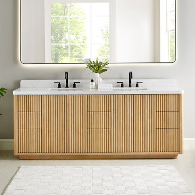 Meuble-lavabo double 84 po Clayton