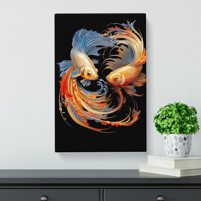 Fish Modern - Single Picture Frame Print