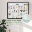 Vitrine à 5 niveaux, vitrine en verre avec 2 portes et tablettes réglables