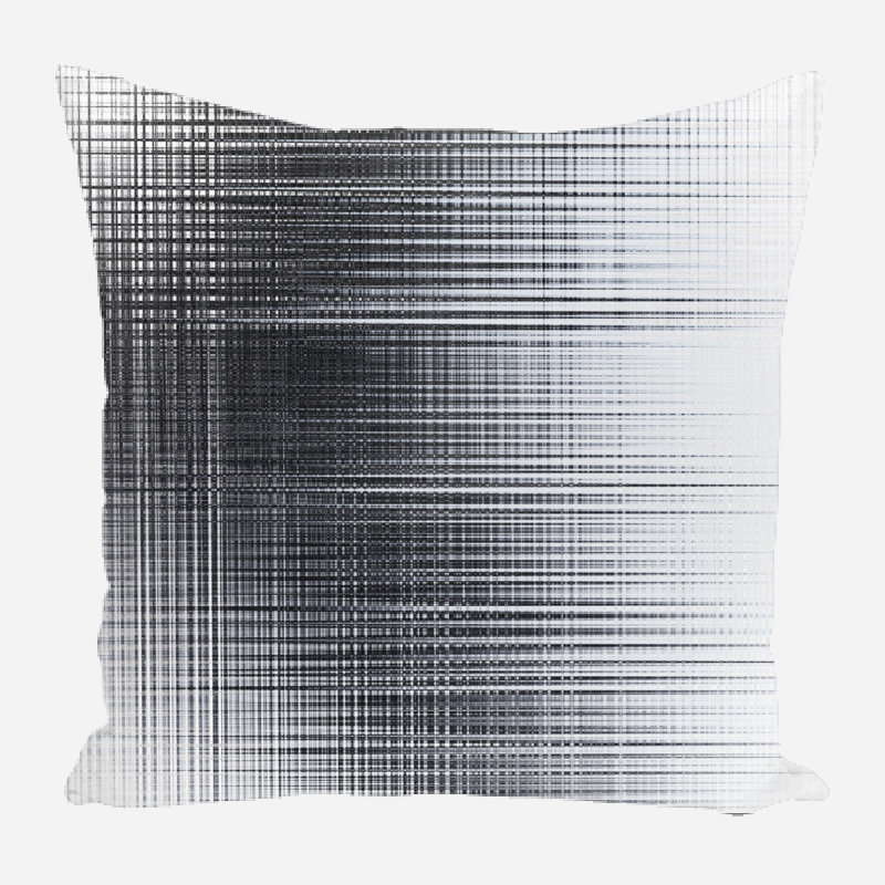 Linen Throw Pillow, 11" x 11"