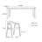 Solid Walnut Dining Table Sets.-1163635752