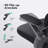 Ergonomic  Game Chairs, High Back Home Desk Chair With 3D Armrests, Computer Chair With Adjustable 2D Headrest, Tilt Function Black