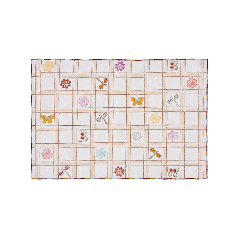 Butterflies Table Placemat 14x20 Inch