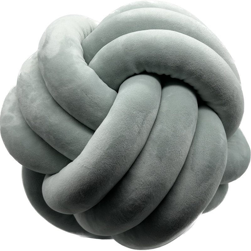 Coussin décoratif uni, Gris