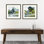 «Fields Reflections - lot de 2» par Jacqueline Ellens, impressions murales encadrées