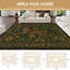 10 x 14 tapis pour chambre à coucher Élégant léopard allongé Botanical Jungle-1162315321