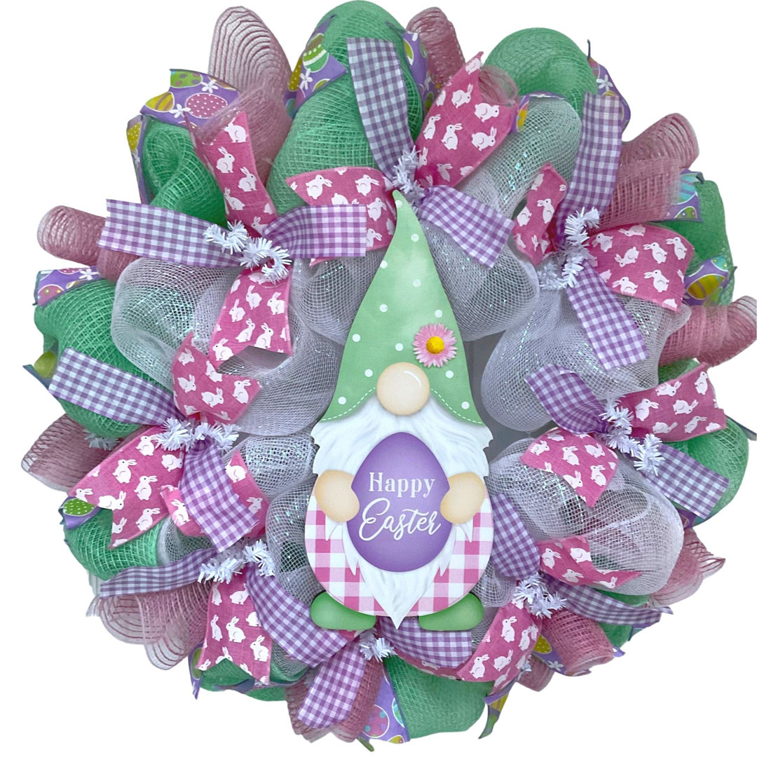 Happy Easter Gnome Wreath The Holiday Aisle®