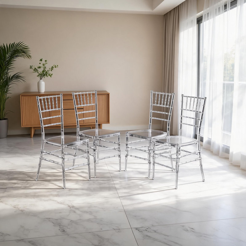 Chaise de soudage, chaise de salle à manger, ensemble de 4, siège en plastique