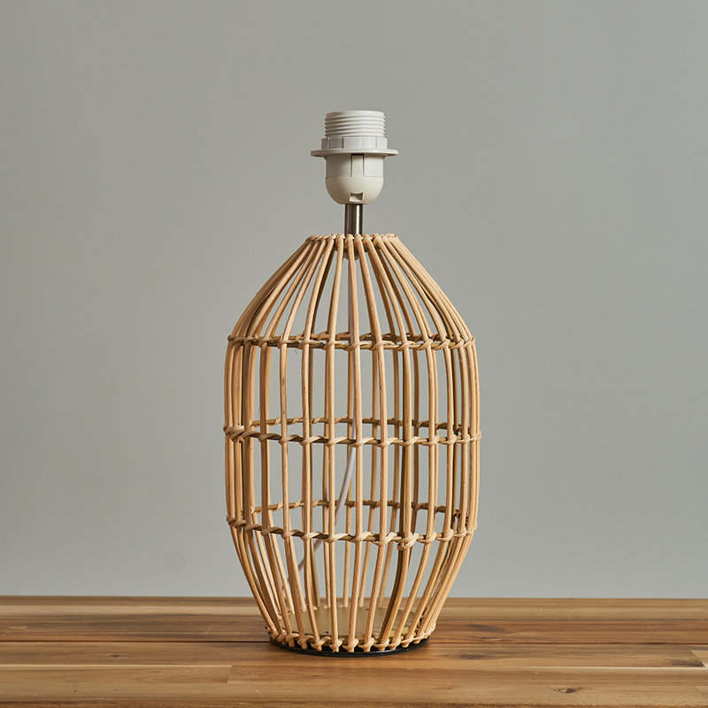 Tonto Wicker/Rattan Lamp Base Lamp, Natural