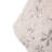 21"L White Plush with Snowflake Christmas Stocking