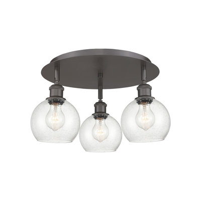 Ellington Glass Semi Flush Mount
