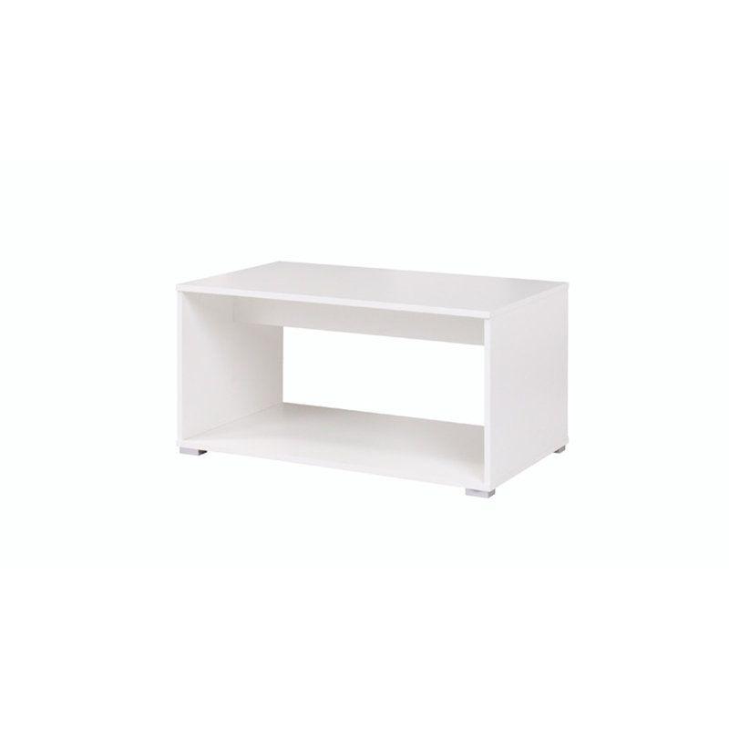 Elyot Solid Coffee Table, White