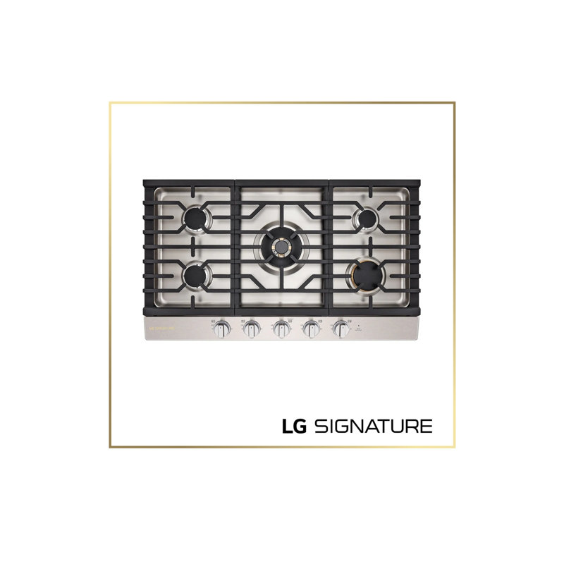 LG Signature 36 in. W Natural Gas Cooktop