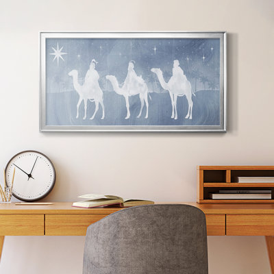 2040 FRAMED 6000 SERIES " Star of Bethlehem Collection D " Oil Print