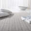 Tapis argenté en laine, viscose et laine tissé à la main Lauren Ralph Lauren Miles-38496966