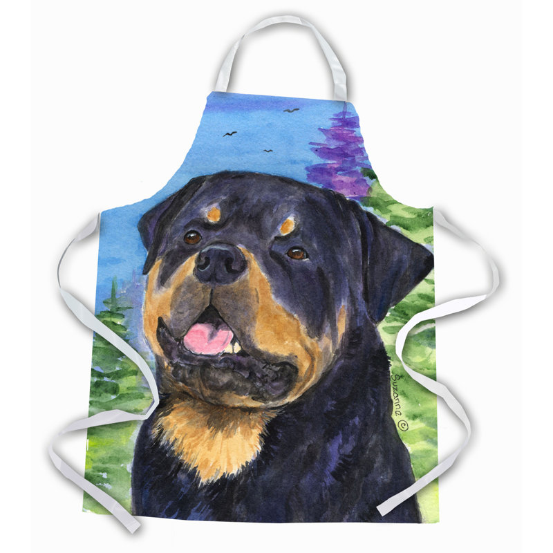 No Pattern Bib Apron
