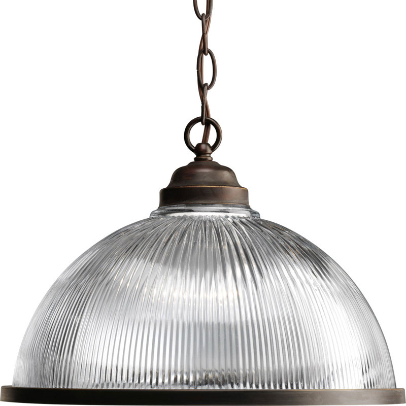 1 - Light Single Pendant, Regular, Brushed Nickel