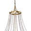 Lustre empire 4 lumières de style bougie Whitney