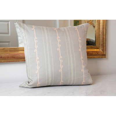 Sister Stripe Square Pillow Cover & Insert