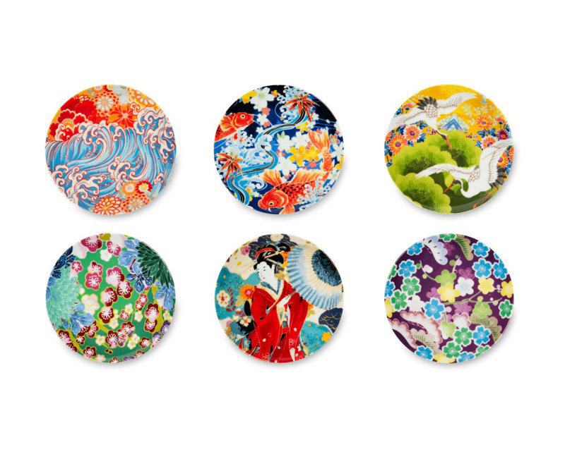 Excelsa Kimono Porcelain Serving Dish