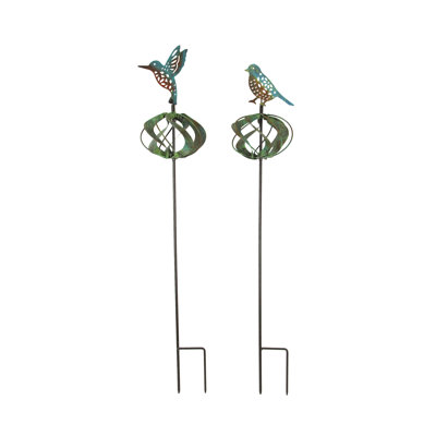 Ensemble de piquets de jardin 2 pièces Coleten
