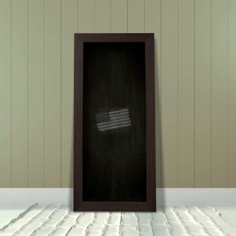 Tableau noir mural, H 4,5 pi x l 1,5 pi
