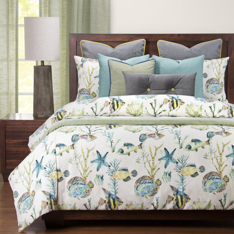 Bimini Coastal Duvet Cover & Insert, King