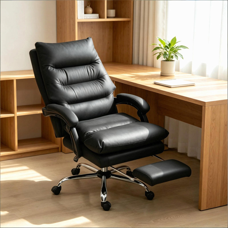 Chaise de bureau Comfort, chaise de bureau de massage, chaise de bureau d'ordinateur avec dossier