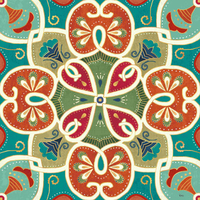 " Folk Floral VI "