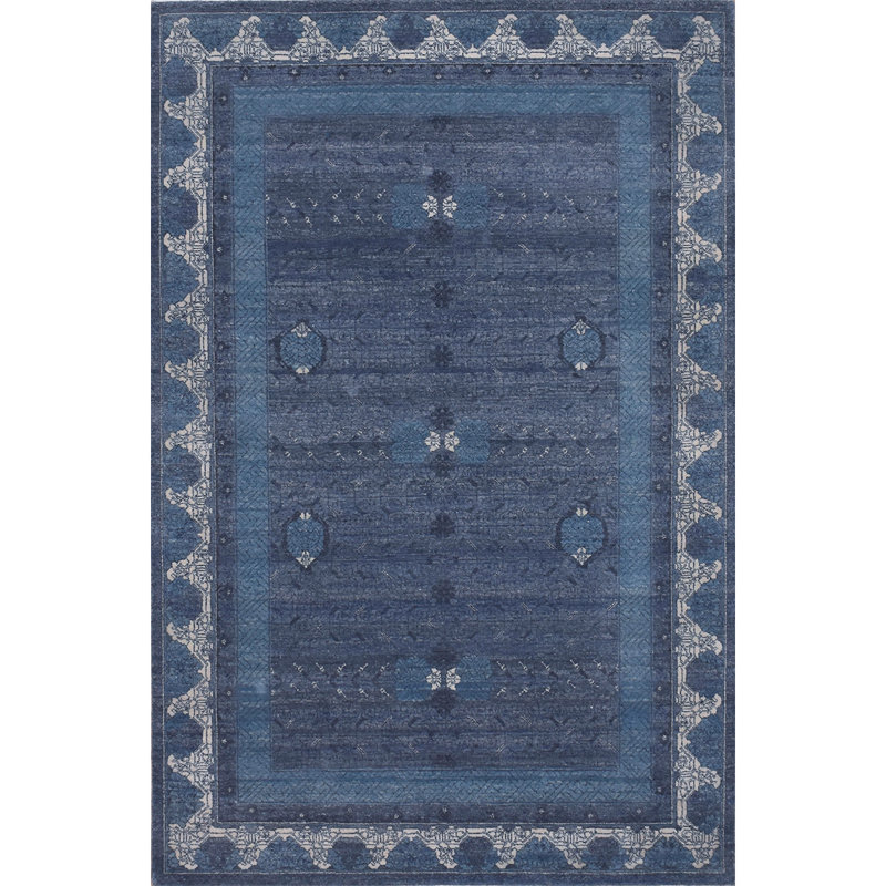Elegant Oriental Area Rug, Rectangle 6' x 9'