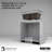 Karran Undermount Quartz Composite 32'' X 21'' 60/40 Double Bowl Kitchen Sink-35699349