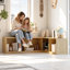 Armoire multifonctionnelle avec 4 tablettes
