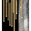 Lustre cascade 12 lumières 12 lumières A-1720956035