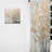 Coverton Minimalism Gold And Blue Trees Scene - Trees Curtain - Velvet Room Darkening - 1 Panel-2016630776