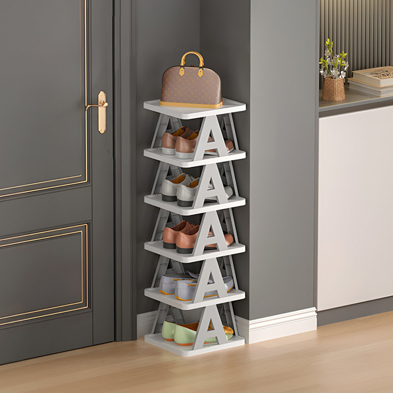 6 Pair Shoe Rack
