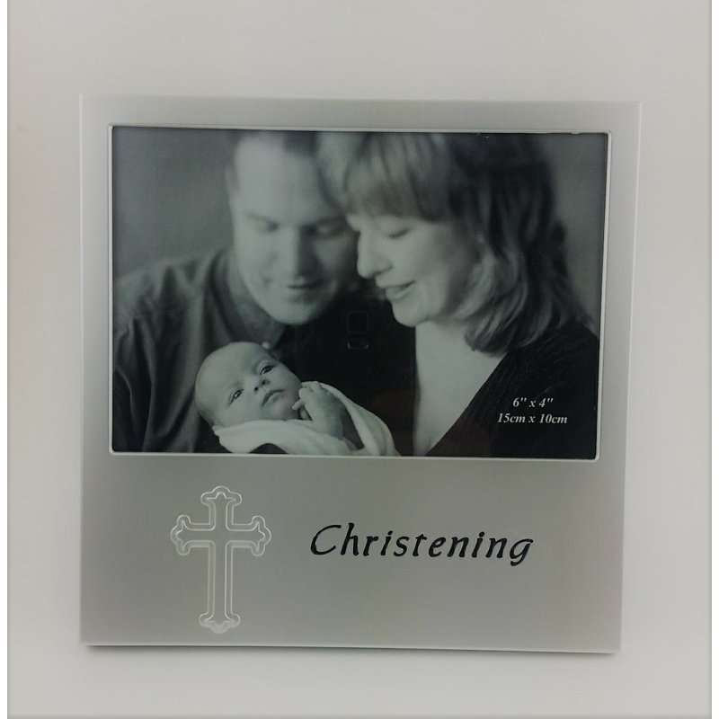 Cadre photo christening Bate