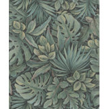 Eden Jungle Leaves 33' L X 21" W Wallpaper Roll