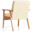 Fauteuil de 25 po de large en lin-760791944