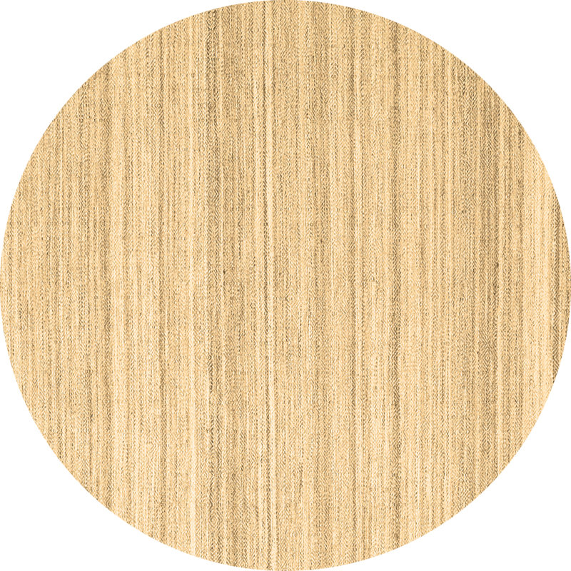 Amber-Lilly Washable Striped Indoor Rug, Round 4'