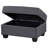 Orisfur. Reversible Sectional Sofa Space Saving With Storage Ottoman Rivet Ornament L-Shape Couch For Large Space Dorm Apartment-589063199