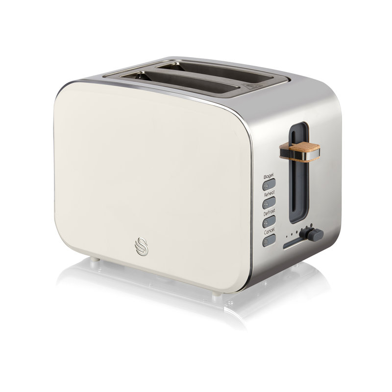 Nordic 2 Slice Toaster, White