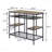 Kitchen Island With Open Shelving