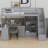 Loft Bed With L-Shaped Desk And Drawers, Cabinet And Storage Staircase-977518119