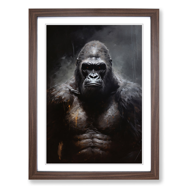 Gorilla Gothic Art - Framed Print
