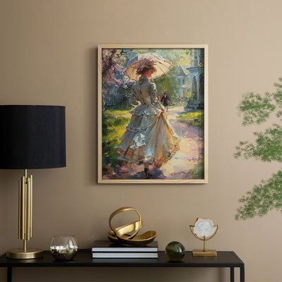 WOMEN Series DCXLVII Framed Print - Solid Wood