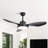 47" 3 ABS Blade Modern Classic Ceiling Fan Light With Three-Tone Lighting, Remote Control Adjustment, And Timing Function-2091732324