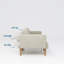 Hewson 3 Seater Sofa Bed-937242917-937242918