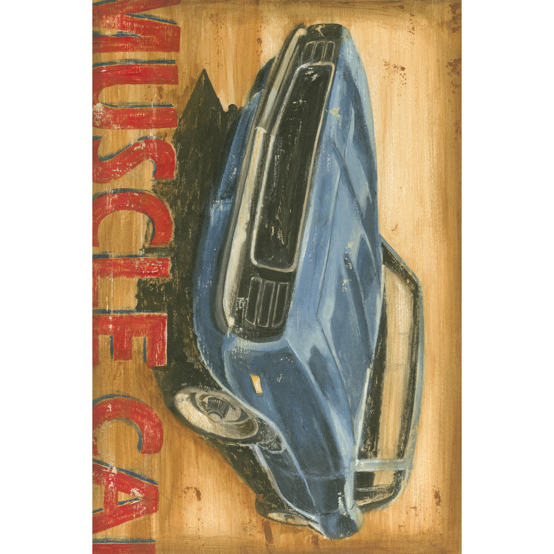 Leinwandbild Vintage Muscle II von Ethan Harper