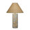 Serene Ceramic Table Lamp with Raffia Shade