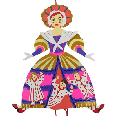 6'' Ceramic Hanging Figurine Ornament